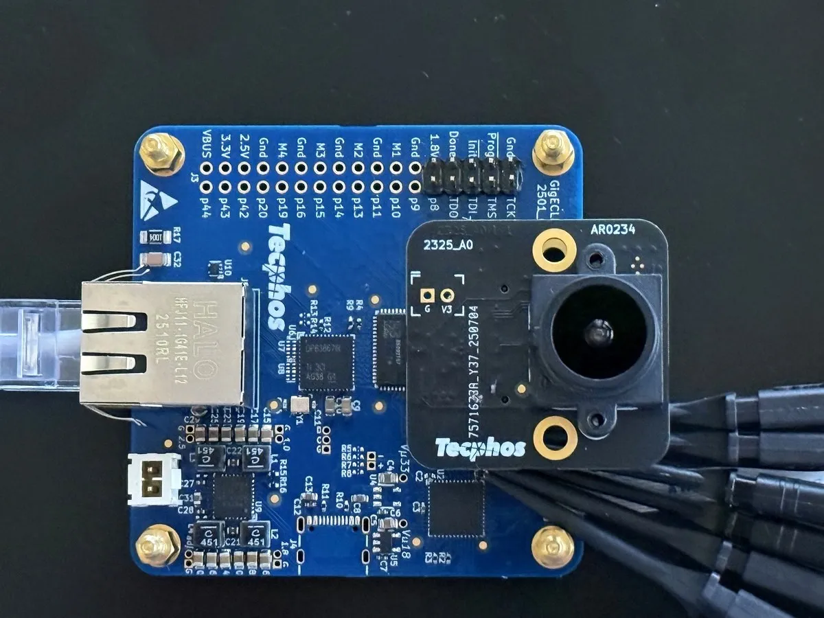 MIPI sensor interface imagery for Tecphos MIPI FPGA IP